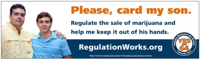 New Pro Colorado Amendment 64 Billboard Covering Childrens' Access to Marijuana