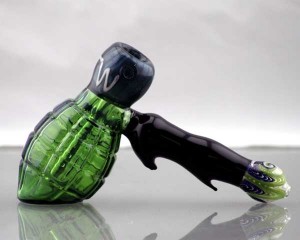 Piece of the Week | Hand Grenade Pipes, Chillums, Bongs and Accessories | source: http://smoketower.ca/store/image/cache/PI-NP063-2-600x600.jpg