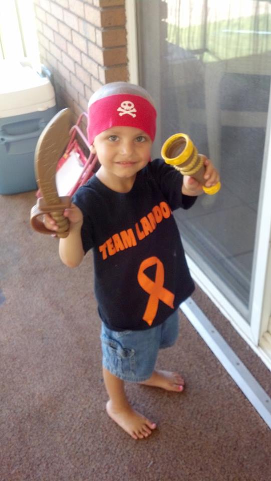 Landon Riddle Landon after stopping chemo